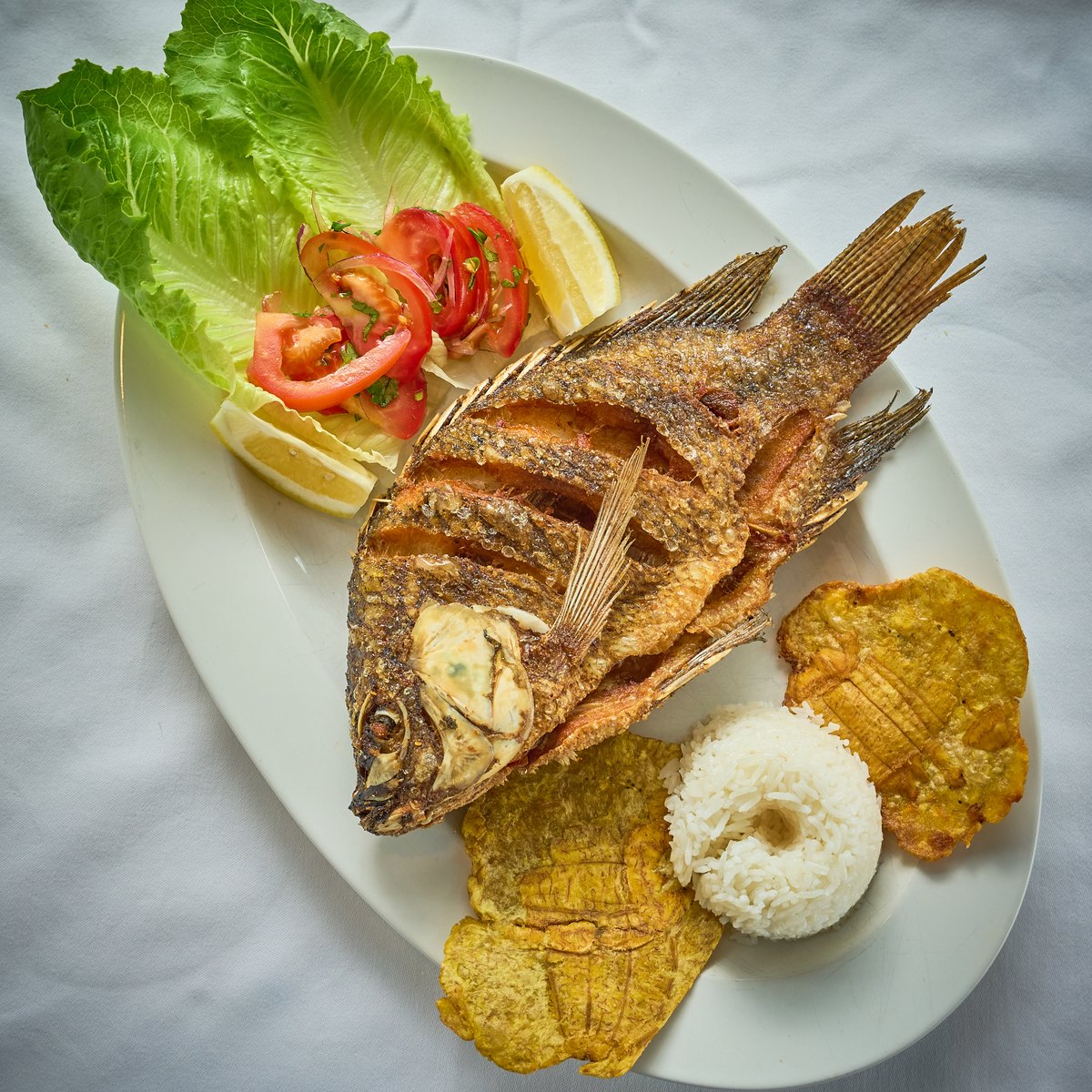 Pescado frito